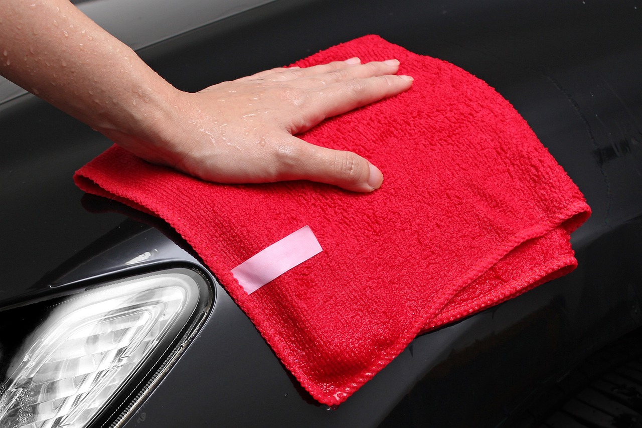 Microfiber Car Cloths Cleaning Car Body