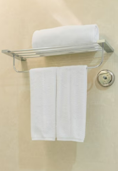 Towel Warmer Rack - Luxurious bathroom accessory that provides warmth and comfort.