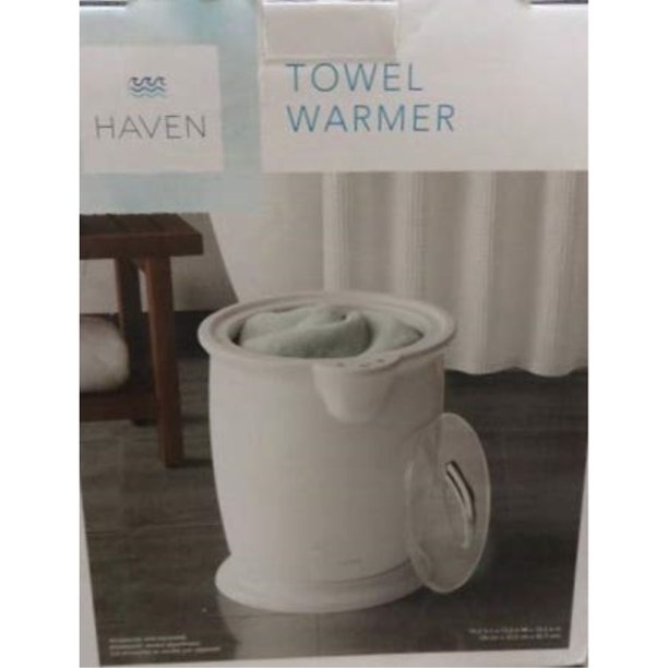 "Haven Towel Warmer - Stainless Steel Electric Towel Warmer in Bathroom.