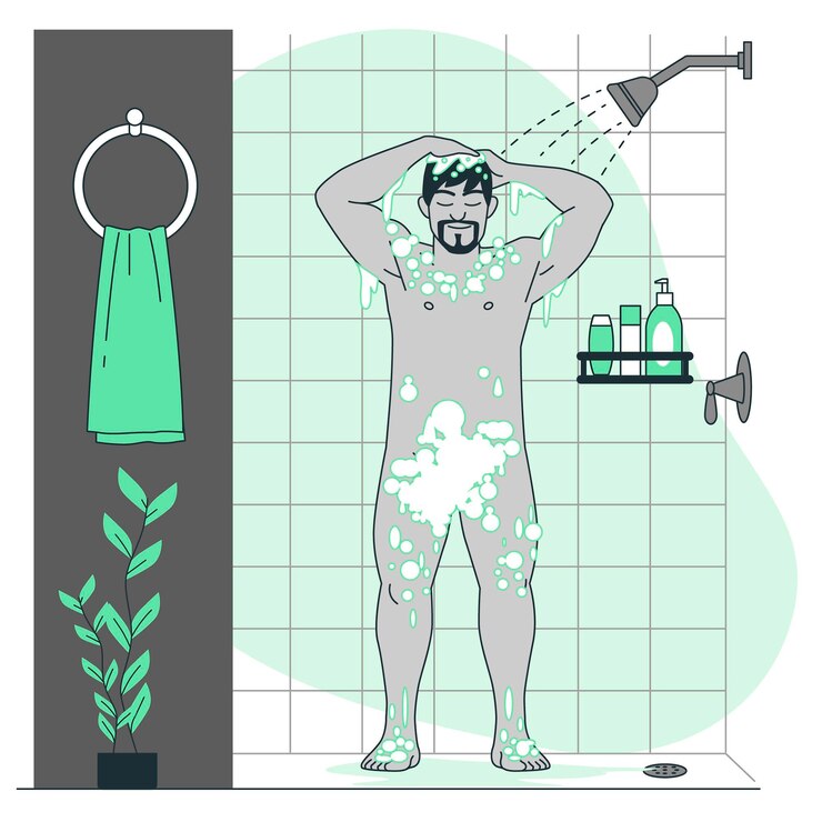 Male hygiene tips - Shower Daily