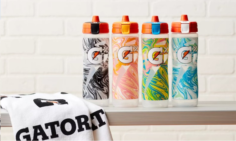 Gx Exclusive Gatorade water bottle pods