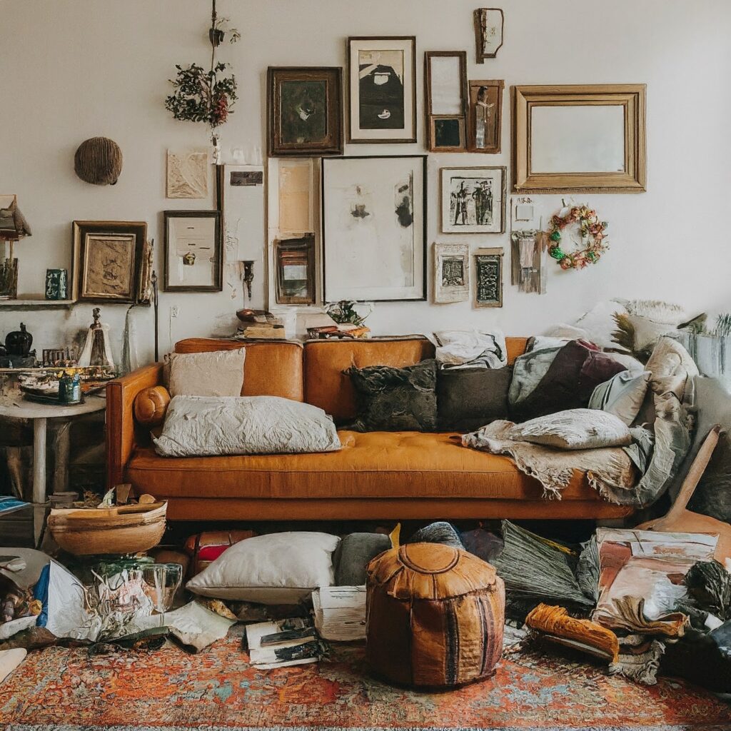 Cluttering by a Hoarder